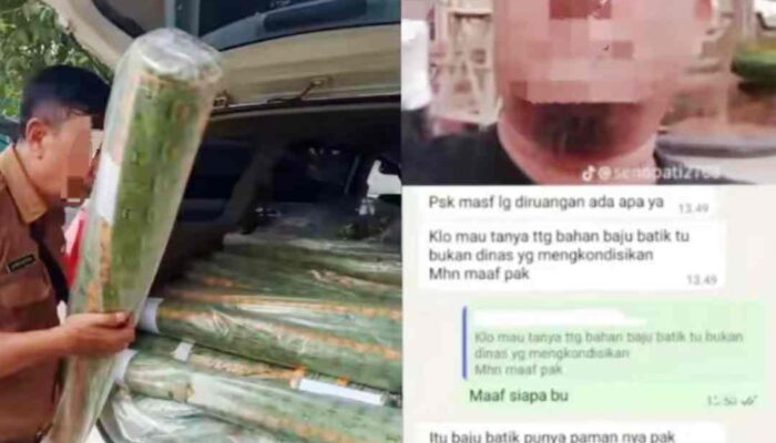 Jadi Bancakan, Paman Bupati Lamteng Diduga Kondisikan Seragam Batik