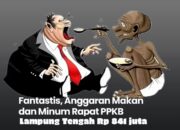 Diduga Sarat Mark Up, Anggaran Mamin Rapat Dinas PPKB Lamteng Rp.841 Juta