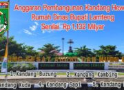 Dinilai Unfaedah, Bupati Lamteng Bangun Kandang Hewan Senilai Rp1,1 M di Rumah Dinas