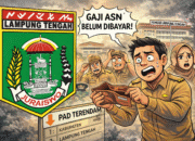 Gaji ASN Lamteng Belum Terbayar, Alarm Fiskal Kian Nyaring