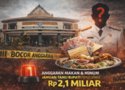 Masyarakat Swadaya Tutup Lobang, Pemkab Justru Habiskan Rp 2,1 Miliar Untuk Jamuan Tamu Bupati