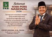 HPN 2026, PKB Lampung Tegaskan Pers sebagai Pilar Demokrasi dan Kontrol Publik
