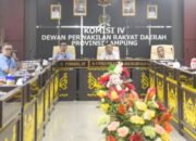 Komisi IV DPRD Lampung Dorong Optimalisasi CSR 