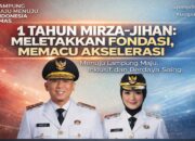Satu Tahun Kepemimpinan Rahmat Mirzani Djausal–Jihan Nurlela: Lampung Bergerak Cepat Menuju Daerah Maju dan Berdaya Saing
