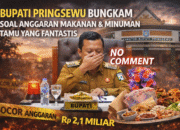 Bupati Bungkam Soal Miliaran Anggaran Jamuan Tamu dan Lubang Jalan