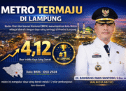 (ADVETORIAL) Metro Teratas di Lampung, IDSD 2025 Tembus Skor 4,19