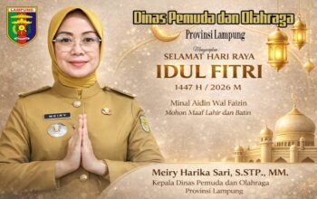 Kadispora Lampung Ajak Pemuda Jadikan Idul Fitri Momentum Bangun Semangat Prestasi