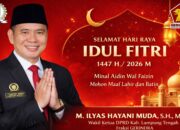 Wakil Ketua DPRD Lamteng Ajak Masyarakat Jadikan Idul Fitri Momentum Perkuat Persatuan