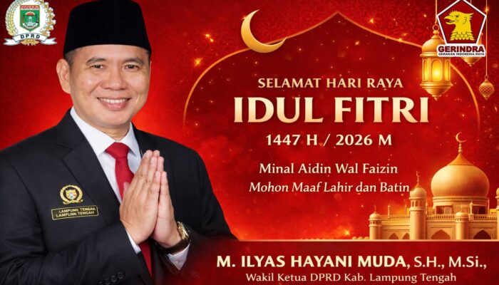 Wakil Ketua DPRD Lamteng Ajak Masyarakat Jadikan Idul Fitri Momentum Perkuat Persatuan