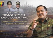 Satu Tahun Transformasi Pendidikan Lampung: Langkah Strategis Thomas Amirico Wujudkan Visi Gubernur