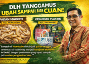 DLH Tanggamus Ubah Limbah Jadi Rupiah, Wonosobo dan Kalimiring Jadi Contoh