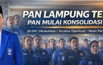 PAN Lampung Gaspol! Muscab Serentak di 4 Kabupaten, Panaskan Mesin Partai