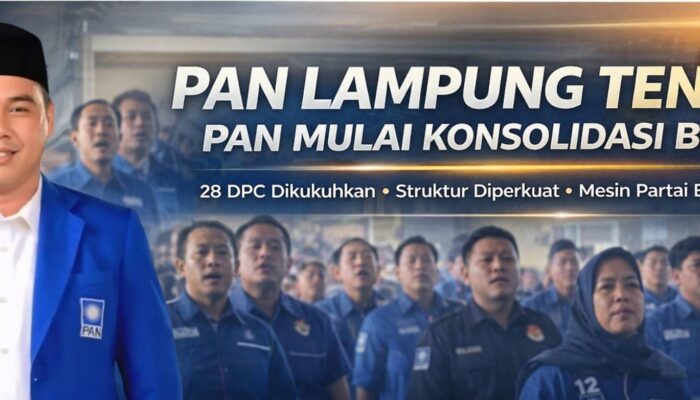 PAN Lampung Gaspol! Muscab Serentak di 4 Kabupaten, Panaskan Mesin Partai