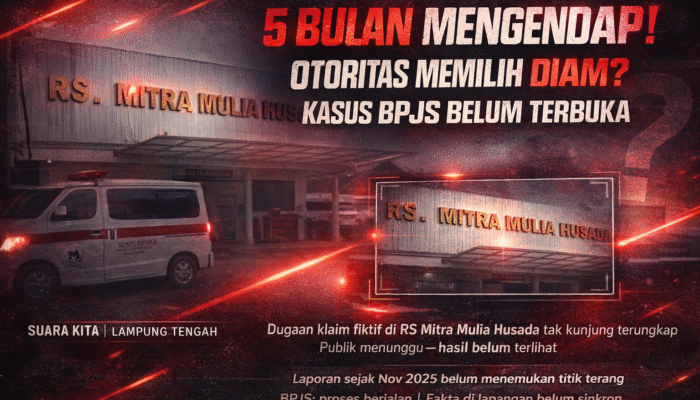Skandal BPJS Dibiarkan? Laporan Fee Rujukan & Klaim Fiktif RS MMH ‘Mengendap’ 5 Bulan