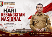 Pesan Tegas Bupati Pringsewu di Harkitnas: Jangan Pernah Lelah Membangun Daerah