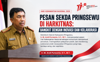 Pesan Sekda Pringsewu di Harkitnas: Bangkit dengan Inovasi dan Kolaborasi