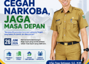 Irfan Toga: Masyarakat Sehat dan Bebas Narkoba adalah Fondasi Membangun Daerah