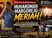 Muharoman Margorejo Meriah! Zaenal Bahrin Satukan Warga Lewat Pengajian Akbar dan Wayang Kulit Semalam Suntuk