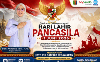 UPTD VIII Samsat Pesawaran Perkuat Komitmen Pelayanan Prima Berlandaskan Nilai-Nilai Pancasila