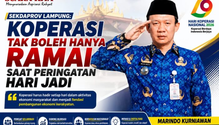 Sekdaprov : Koperasi Tak Boleh Hanya Ramai Saat Peringatan Hari Jadi
