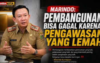 Marindo: Pembangunan Bisa Gagal karena Pengawasan yang Lemah