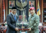 Sinergi Pemprov dan Marinir Berlanjut, Danbrigif 4 Marinir Pamit Jelang Sertijab