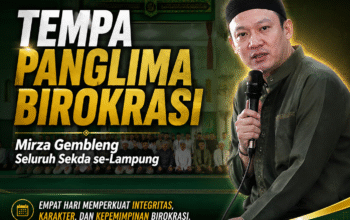 Gubernur Tempa Panglima Birokrasi, Seluruh Sekda Lampung Jalani Retreat Penguatan Integritas