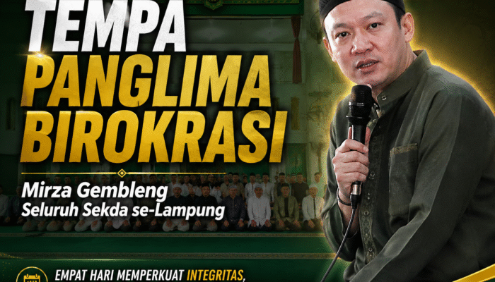 Gubernur Tempa Panglima Birokrasi, Seluruh Sekda Lampung Jalani Retreat Penguatan Integritas
