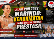 Jelang PON 2032, Marindo Ingatkan PERGATSI: Kehormatan Harus Dibayar dengan Prestasi