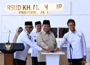 Gubernur Lampung Dampingi Presiden Resmikan RS KH M Tohir Di Pesisir Barat