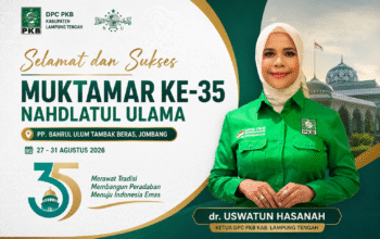 dr. Uswatun Hasanah Sampaikan Selamat dan Sukses untuk Muktamar ke-35 Nahdlatul Ulama