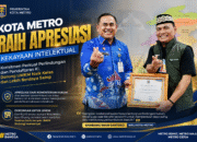 (ADVETORIAL) Kota Metro Raih Apresiasi Kekayaan Intelektual dari Kementerian Hukum RI