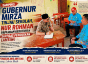 Dampingi Gubernur Mirza Tinjau Sekolah, Nur Rohman Paparkan Kebutuhan Sarpras Pendidikan Lamteng