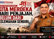 Kadisdikbud Lamteng: Kita Merdeka dari Penjajah, Belum dari Kelemahan Sendiri