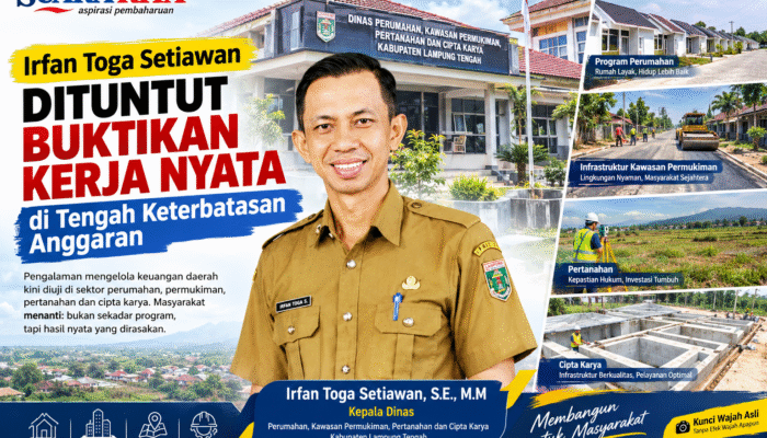 Irfan Toga Dituntut Buktikan Kerja Nyata di Tengah Keterbatasan Anggaran